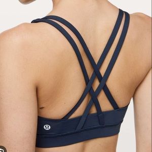 lululemon Energy Bra *Medium
Support, B-D Cups - NAVY - Size 6